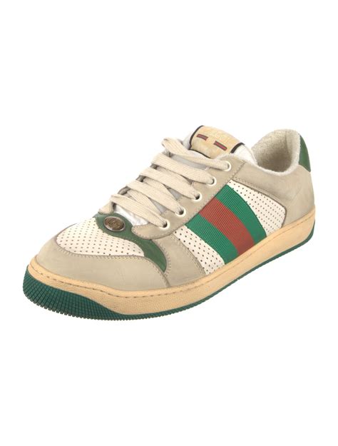 gucci leather colorblock pattern sneakers|Gucci leather sneakers sale.